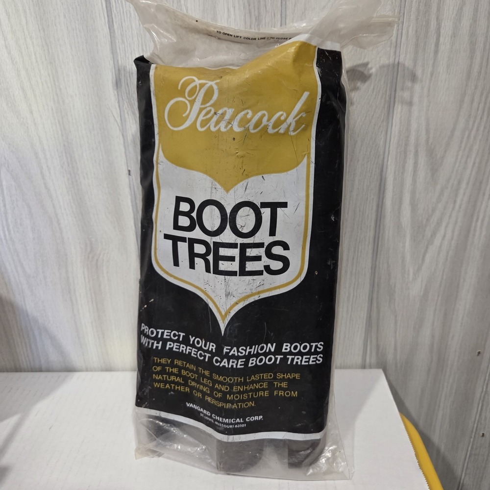 Vintage Pair of Plastic Boot trees New